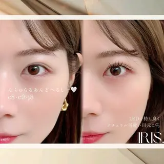 マツエク・マツパ IRIS. rinaのマツエク・マツパデザイン