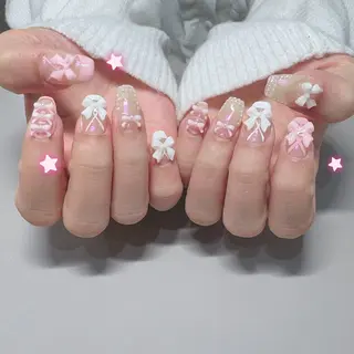 ネイル 艶/マグネット/網紅 /韓国/岩下りほのネイルデザイン