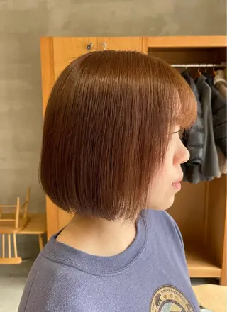 カラー chisato☁️ カットカラーモデルのヘアスタイル