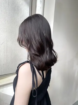 ロング カラー ✨透明感ケアカラー✨ 長野ゆきなのヘアスタイル