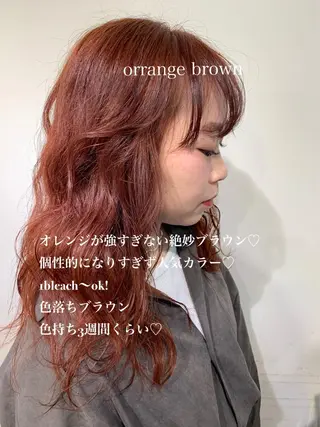 カラー ラベンダー/レイヤー スタイル🤎mamiのヘアスタイル
