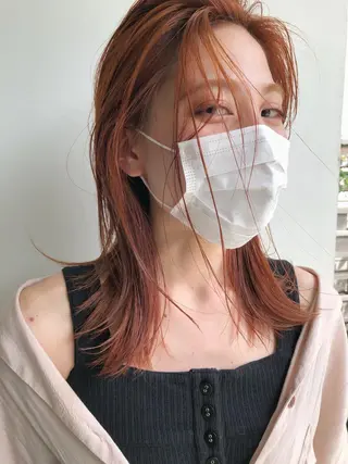 セミロング カラー “ミニモ最高評価獲得 “代表"Kohei"のヘアスタイル