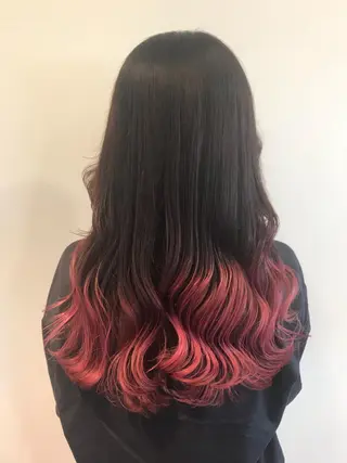 ロング カラー 烏丸韓国ヘア🇰🇷 ayaka🎀のヘアスタイル