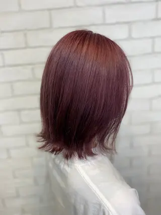 ショート カラー ヨシダ フミノリのヘアスタイル