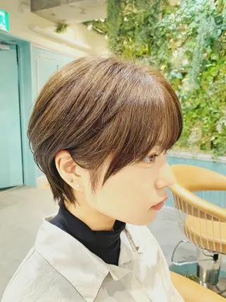 ショート 林 飛夕也のヘアスタイル