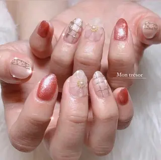 ネイル Montrésor 名古屋ネイルサロンのネイルデザイン