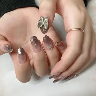 ミディアム ネイル Reonail 💕Kana💕のネイルデザイン