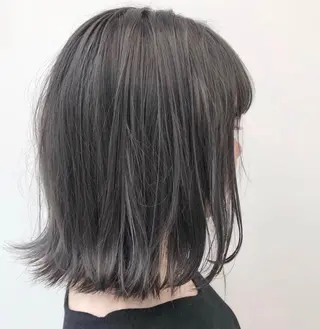 ミディアム カラー 🎀♥️推しカラー tomoka💜🍭のヘアスタイル