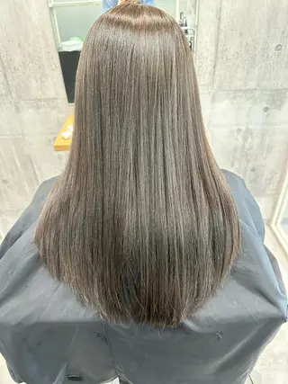セミロング newi WASHIOのヘアスタイル