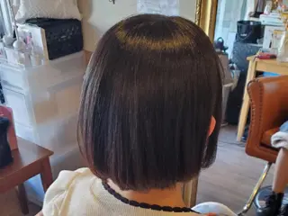 ショート パーマ カラー spa hair ark 富井直美のヘアスタイル
