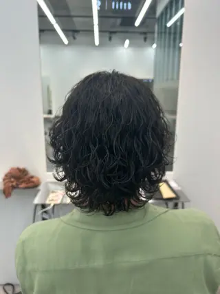 ミディアム パーマ メンズ [fifth] 可知 逸大のヘアスタイル