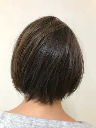 ミディアム カラー 横田 尚登のヘアスタイル