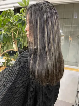 ロング カラー Reb_keiji 👑小倉圭司のヘアスタイル