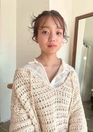 ロング 熊崎 葵のヘアスタイル