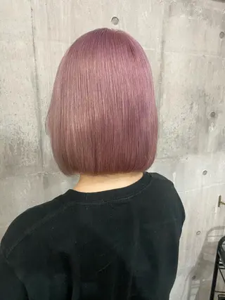 セミロング カラー SHURI❤️🔥 中/韓mix ♡のヘアスタイル