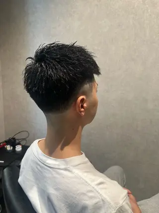 ショート ヘアアレンジ メンズ メンズヘア静岡 ✂︎Ryuheiのヘアスタイル