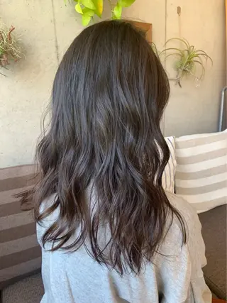 ロング カラー 褒められブリーチ💗 透明感カラー/Saeのヘアスタイル