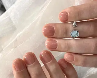 ネイル By moonネイル 🌷ワンホン/韓国風のネイルデザイン