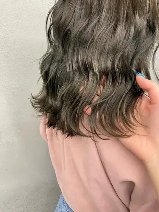 ロング 柏 デザインカラー/ レイヤー🐣シオリのヘアスタイル