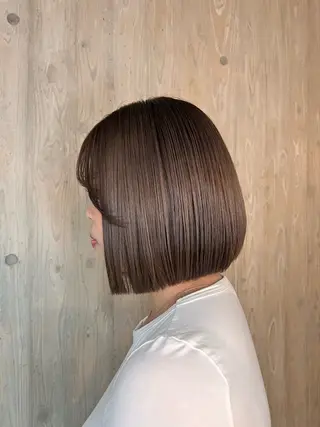 ショート オオバヤシ マホのヘアスタイル