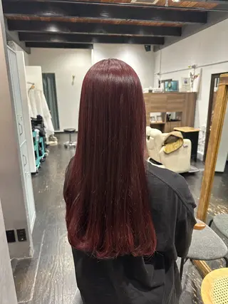 ロング 稲本麻衣 【韓国ヘア】のヘアスタイル