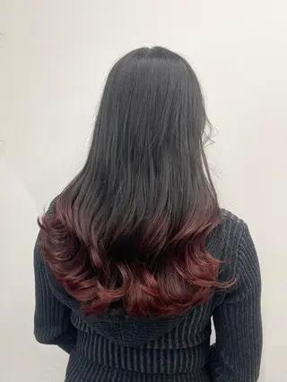 カラー ロング 【公式】amble luxe 中野のヘアスタイル