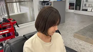 ミディアム 箕面☆髪質改善☆安田 聡志のヘアスタイル