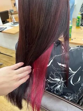 ロング カラー 髪質改善・縮毛矯正 💎ASUKAのヘアスタイル