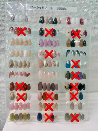 ネイル 山岸 夏菜のネイルデザイン