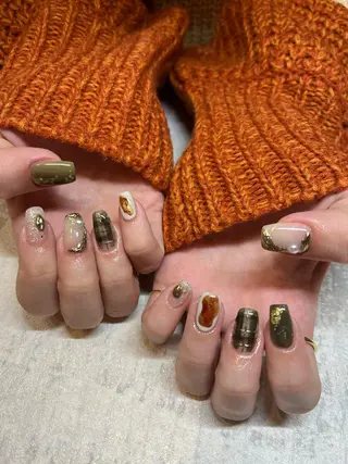 ネイル NORA nail UMEDA MAIのネイルデザイン