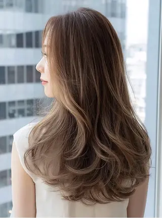 カラー MODE K's 松原 MIKUのヘアスタイル