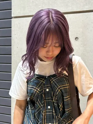ミディアム カラー 名古屋カラー/ ななほ🌷⋆⭒˚のヘアスタイル