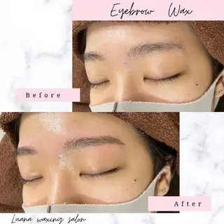 アイブロウ Luana wax 🐚根本のエステ・リラクイメージ
