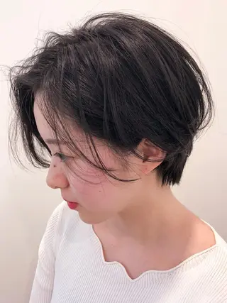 ショート nessヤマサキ リュウタのヘアスタイル