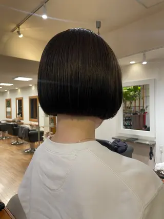 ショート カラー emma~ ボブ hair🪷のヘアスタイル