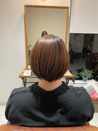 ショート 増田 夏季のヘアスタイル
