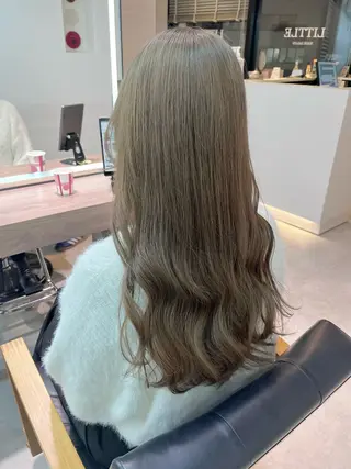 ロング ﾚｲﾔｰ🩵透明感 ೀユイ🌙のヘアスタイル
