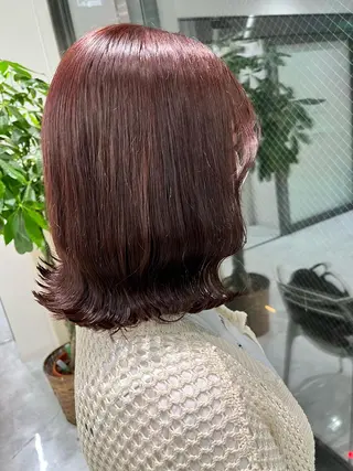 ミディアム カラー トレンドレイヤー No.1/KOHEIのヘアスタイル