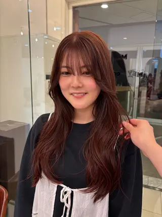 ロング ハードパーマ Rico💜のヘアスタイル