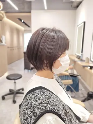 ショート 【似合わせ・レイヤー ・パーマ】海気のヘアスタイル