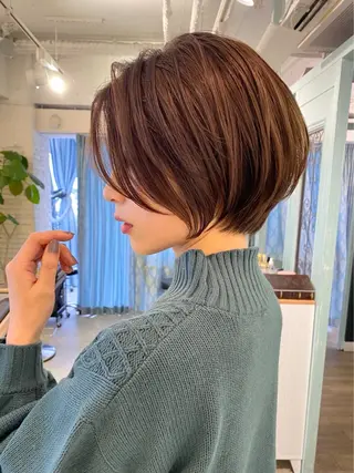ショート 博多ベージュ 🐻松井傑のヘアスタイル