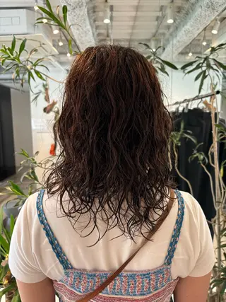 パーマ ANY/須田麻人 /パーマスタイルのヘアスタイル