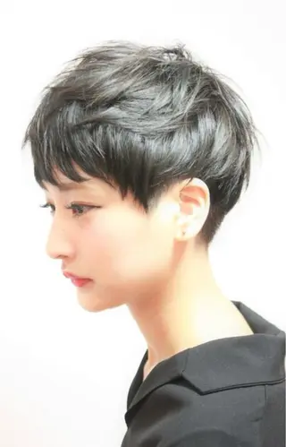 ショート ショート/ボブ特化 RISK/白井のヘアスタイル