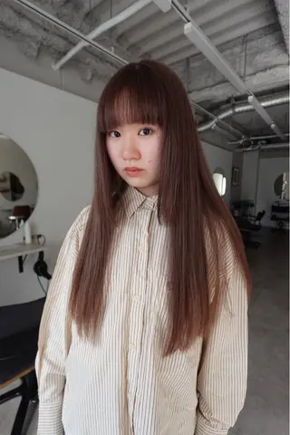 ロング カラー aya/ブリーチ/ ボブ/ショートのヘアスタイル