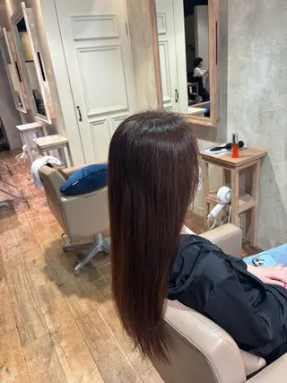 ロング ナック梅田店 今林 柚葉リタッチ/根元のヘアスタイル