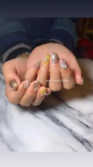 ネイル ﾈｲﾙﾙｰﾑﾘｯｶ 𝐦𝐚𝐲𝐮のネイルデザイン