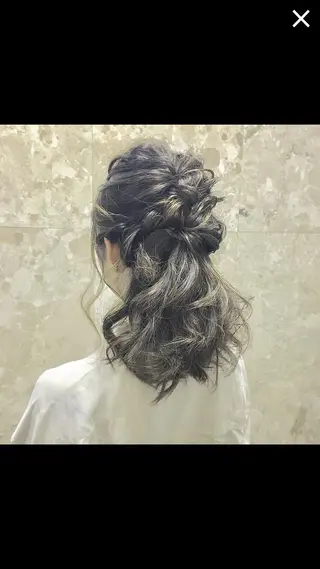 ミディアム ail 町田駅 【エイル】町田西口店のヘアスタイル