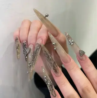 ネイル 長さだし専門店 M2　rikaのネイルデザイン