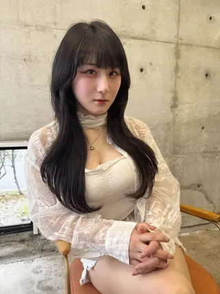 ロング yuimarl切田 はじめ✨のヘアスタイル
