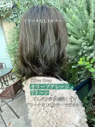 カラー ブリーチなしで 全国から予約殺到♡のヘアスタイル